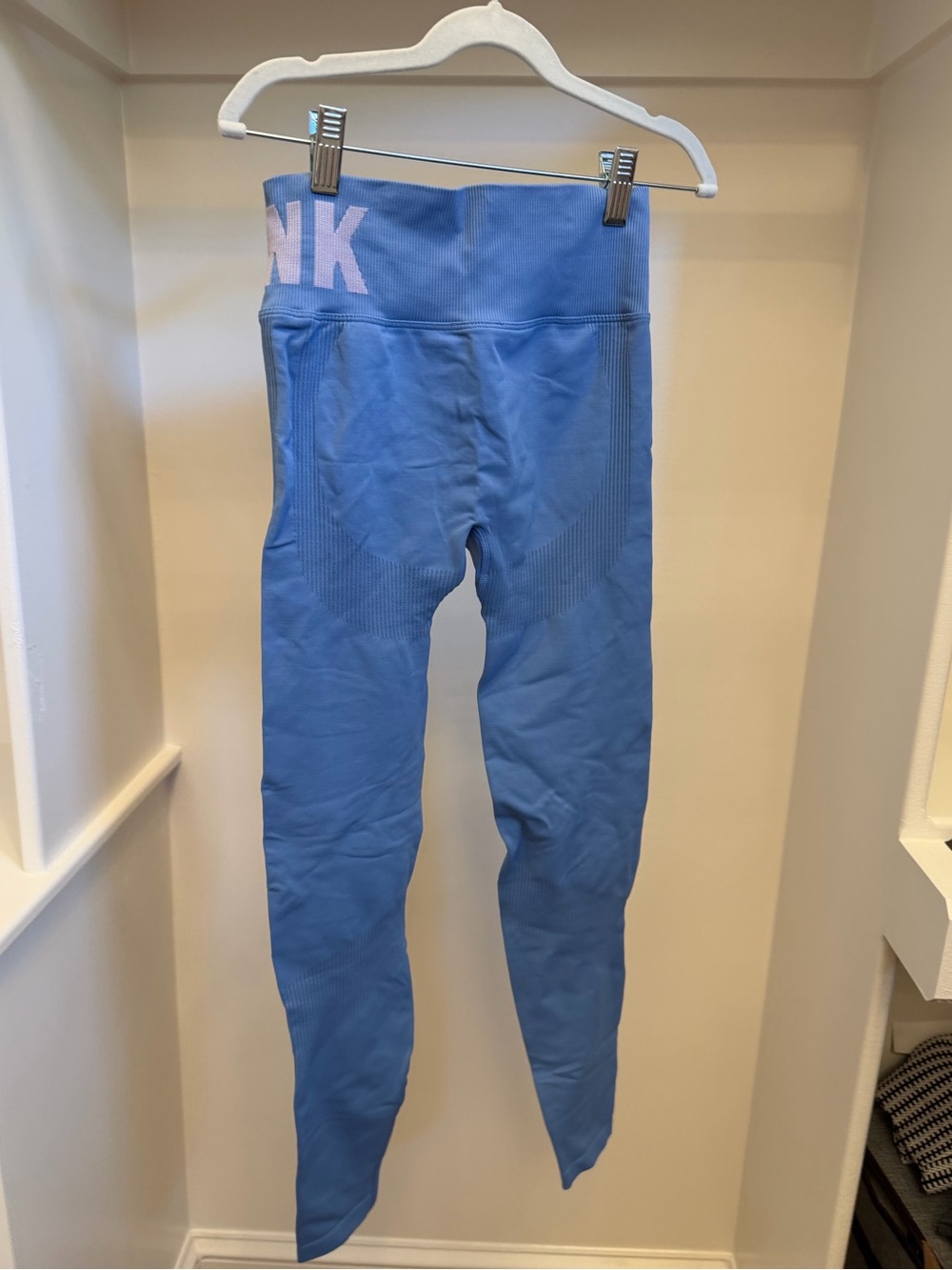 Victoria Secret PINK Blue High-Waist Athletic Leggings